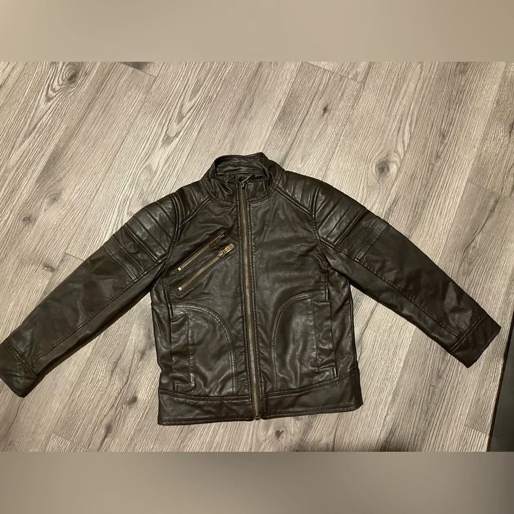 Boys Jacket /Vest‎ Bundle Urban Republic Faux Leather Jacket & Puma Vest … - Picture 2 of 16